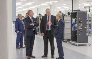 Medical Engineering Practices are Shaped in This Center: Sir David McMurty (right) and Rt Hon Carwyn Jones AM (center)