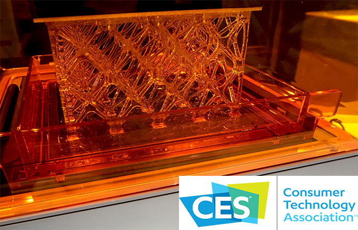 CES 2017 Address of SLA Printing Innovations